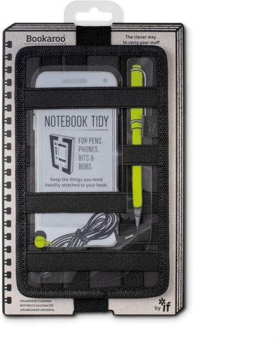Bookaroo notebook tidy - tidy, black