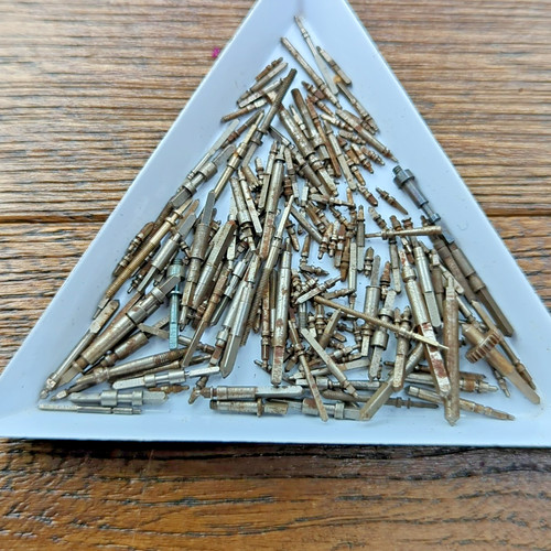 Lot vintage watch stems - vintage,