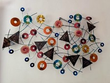 Curtis Jére California Genuine Metal Wall Art Sculpture ‘Kaleidoscope’