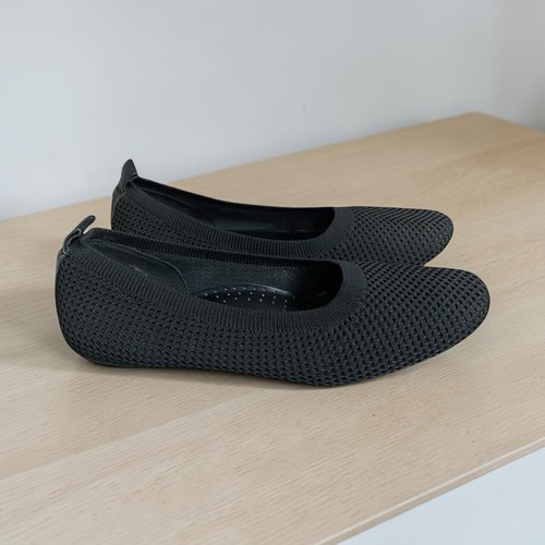 Vaneli black knit ballet flats - ballet,