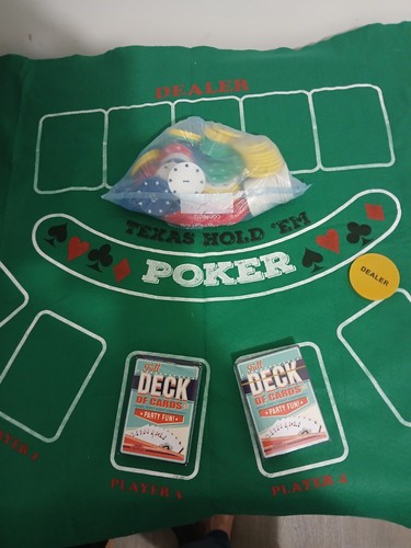 Poker set box - set, no