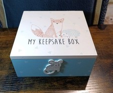 100% Wooden My Keepsake Box