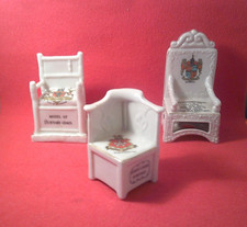 Crested china Chairs Burns Leicester, Bunyans Nottingham, Old Arm Chair