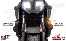 Honda Grom MSX 125 DRL running