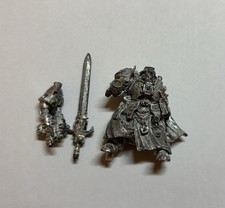 Warhammer 40K Space Marines Grey Knights Brother Captain Stern Metal