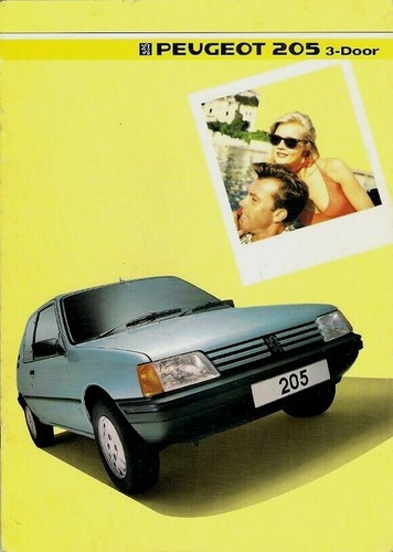 Peugeot 205 1985 uk - 3-dr,