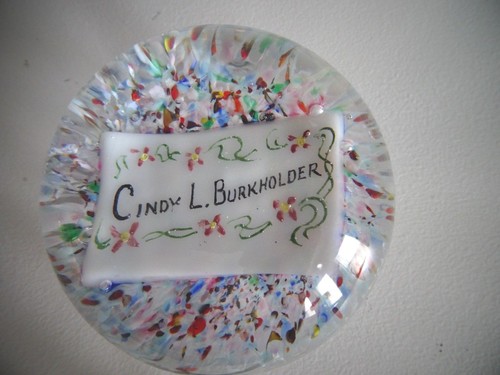 Charles degenhart paperweight - charles,