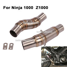 For Kawasaki Ninja 1000 Z1000 Exhaust System Mid Link Pipe Slip On Motorcycle