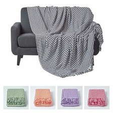Houndstooth Cotton Check Extra