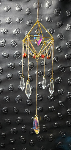Metal glass hanging - metal, &