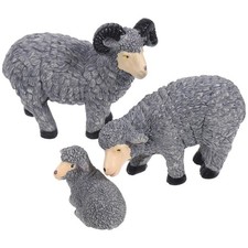  3 Pcs Decorative Mini Goat
