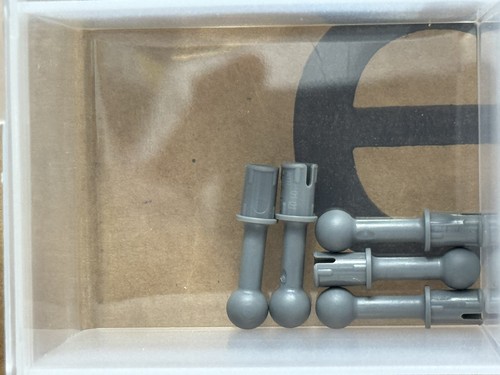 Lego parts dark bluish - -, gray