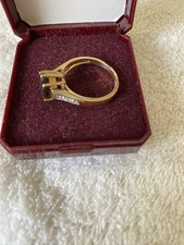 9ct Gold Smokey Quartz Ring