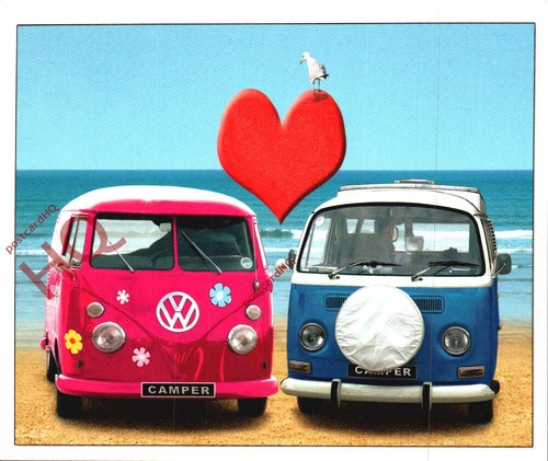 Picture postcard camper - picture,