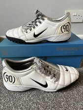 Nike Air Zoom Total 90 III TF IC White Mercurial 2005 Vintage UK7 AstroTurf Boot