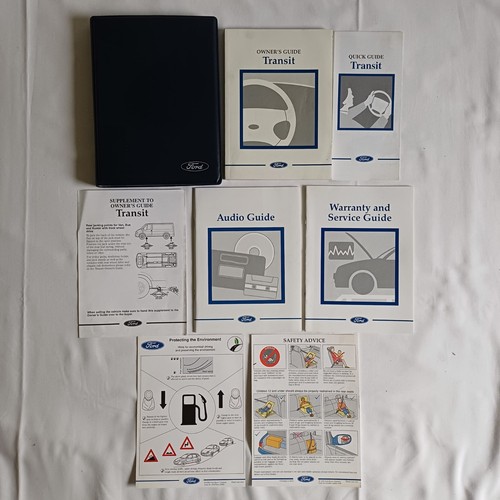 Ford transit owners manual - manual, +