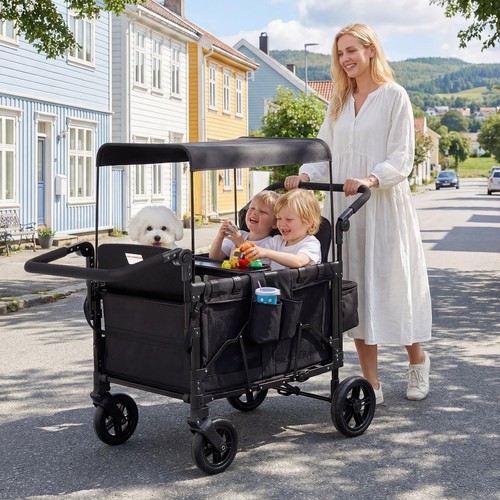 Seater folding stroller - 4-seater,