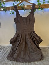 Allsaints brown parachute