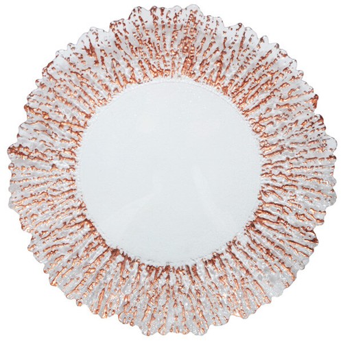 Glass charger plate - glass,