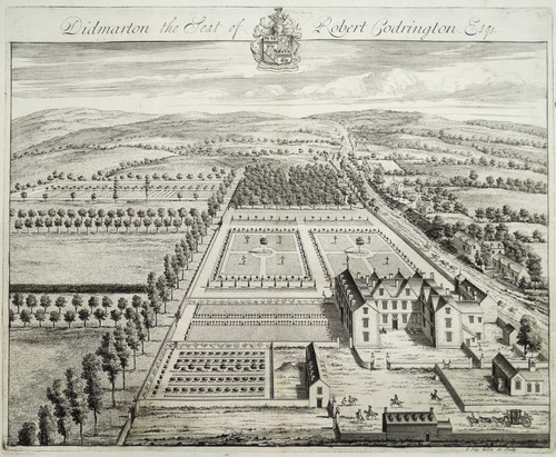 Original 1712 antique print - 1712,