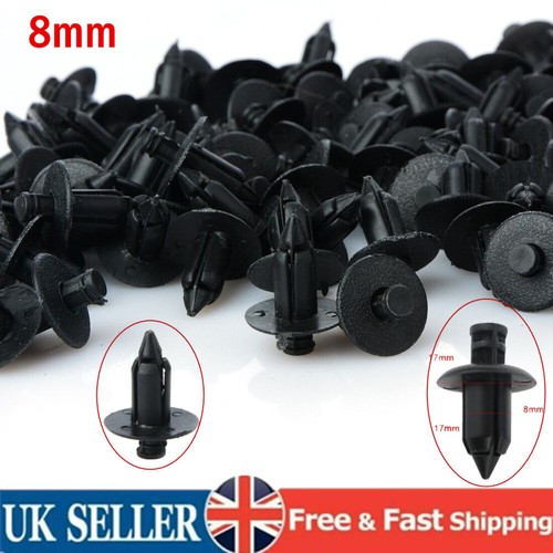 20x 8mm plastic rivet - 8mm,