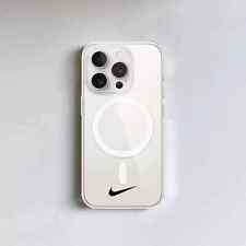 Clear Case For iPhone 17 16e 16 15 14 13 12 11 Pro Max XR X XS Max 8 Nike Design