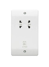 MK MH4709WHIC Shaver Socket