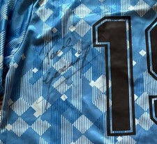 Paul Gascoigne signed England