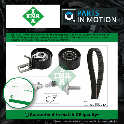 Timing belt water pump kit - &,