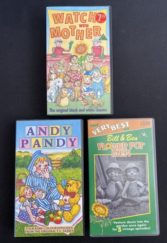Vhs video bundle - 3x,
