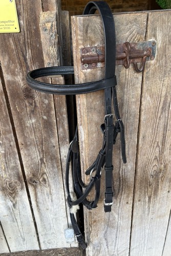Black grackle bridle - grackle, x