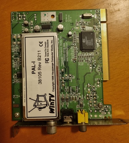 Hauppauge wintv pal pci tv - hauppauge,