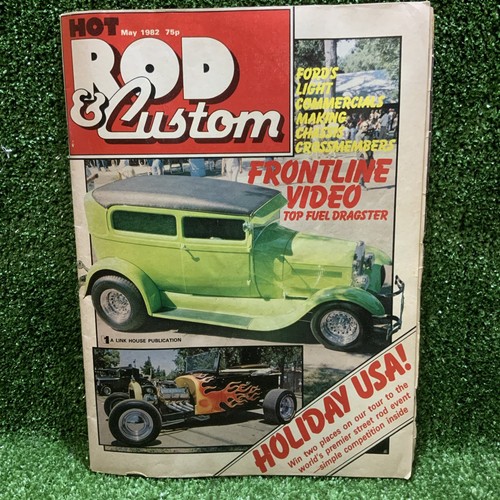 Hot rod custom magazine 1982 - hot,