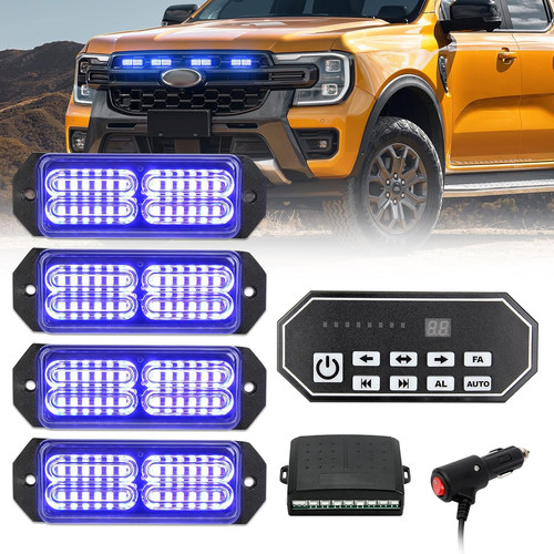 Led blue flashing - flashing, light