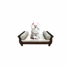 Mahogany Sleigh Pet Bed