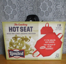 Wembley Black Hot Seat with Handles - Stays Warm up to 4 Hours - NIB