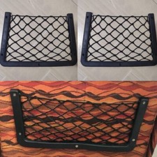 2PCS 32*21CM Large Car Cargo Organizer Net Elastic Mesh Storage Pocket Bag SUV