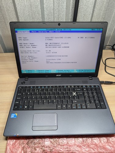 Acer travelmate 5744 intel - -,