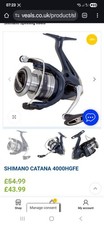 Used Shimano Catana Reel