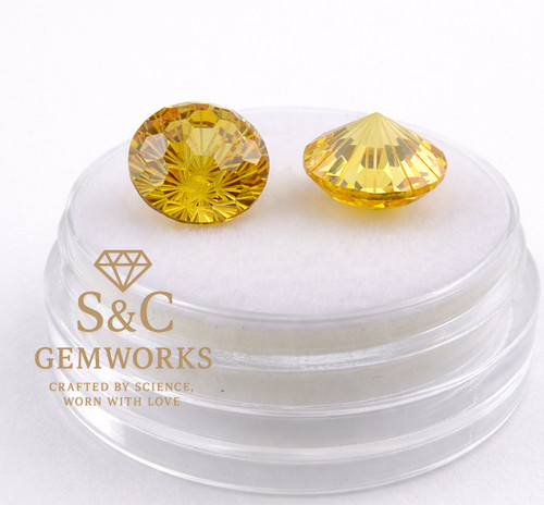 Golden yellow firework cut - yellow,