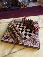 Vintage Chess Set and Board