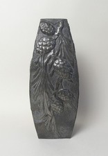 Antique French Art Deco pewter