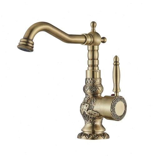 Antique brass kitchen - antique, sink
