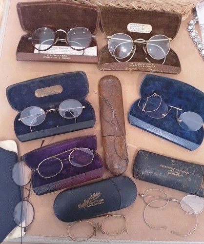 Vintage spectacles cases - vintage, &