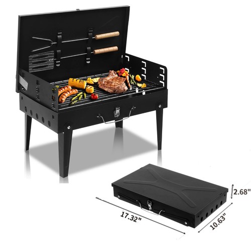 Folding barbecue grill - folding,