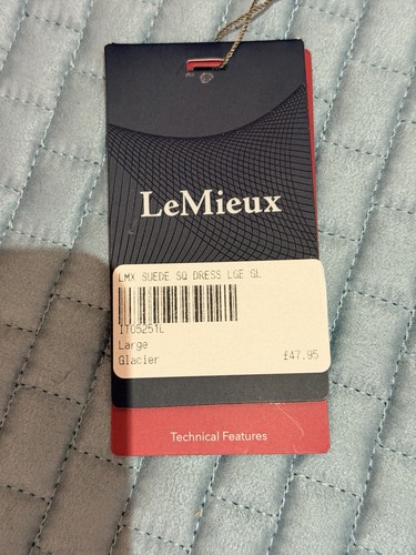 Lemieux suede dressage square - lemieux,