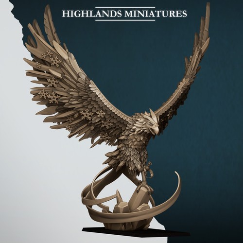 Highland miniatures aegean - highland, ice