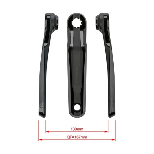 Fsa bike crankset 762nc - e-bike, ck-762nc