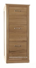Solid Oak Desk Bookcase Filing
