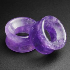 Amethyst Double Flare Concave